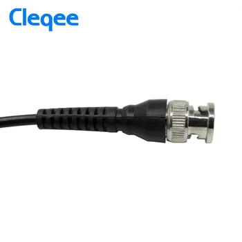 Cleqee P1013 BNC Q9 Masculin Mufa BNC Q9 Plug de sex Masculin Osciloscop Test Sonda Conduce Cablu 100CM BNC-BNC