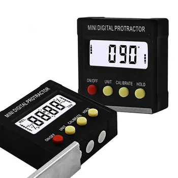 360 de Grade Mini Raportor Digital Inclinometru Electronic de Nivel Caseta Magnetică Bază de Instrumente de Măsurare de Cuțit ascuțitoare