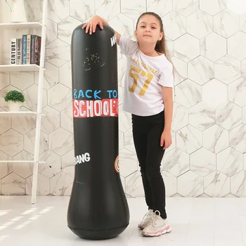 Gonflabile De Box Saci De Nisip Liber-Picioare De Box Sac De Box Fitness Exercitarea Elibera De Stres Jucărie Pentru Adulți Copii Nou F20
