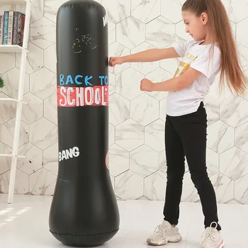 Gonflabile De Box Saci De Nisip Liber-Picioare De Box Sac De Box Fitness Exercitarea Elibera De Stres Jucărie Pentru Adulți Copii Nou F20