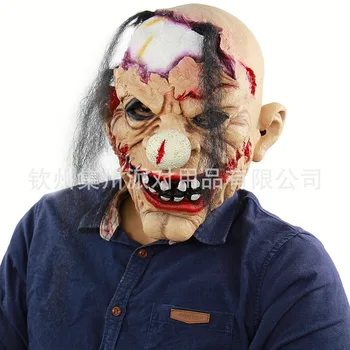 Halloween Zombie Cosplay Masca Latex Groază Masca Craniu Fantomă Capota Mascarada Dressing Elemente De Recuzită