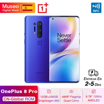 Global Rom Oneplus 8 Pro 5G Smartphone Snapdragon 865 6.78
