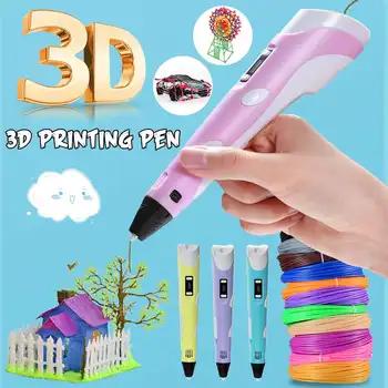 Jucarii 3D Desen Pixuri USB Amuzant DIY Arta de Imprimare Pen Șabloane eBook Rezerve Printer Filament pentru Copii Adult Modeling Cadou 3 D