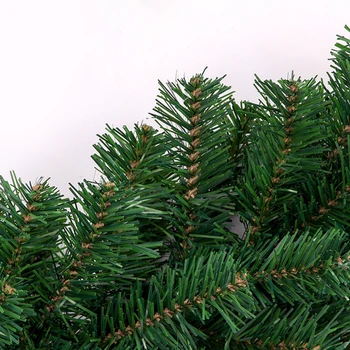 2017 Nou Verde Ghirlanda de Crăciun Coroană de Crăciun Petrecere Acasă de Crăciun Decorare Copac de Pin Rattan Agățat Ornamente 260*25cm
