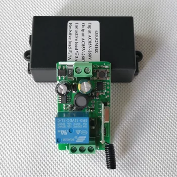 110V 120V 220V Wireless, Comutator Bec Lampa LED RF Remote Switch-uri de Control de la Distanță de Perete Panou buton pentru Dormitor Lampă de Plafon