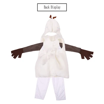 Confortabil Deluxe de Pluș Adorabil Copil Olaf Costum de Halloween Pentru Copii Copilul Favorit Film de Desene animate om de Zăpadă Party Dress-up Cadou