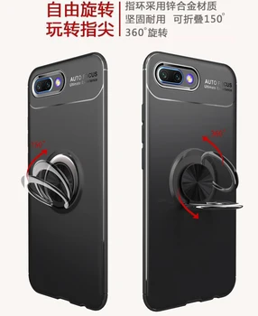 Pentru Huawei Honor 10 Deget Inel Complet Acoperi Honor10 COL-L29A COL-L29 COL-L01 COL-L02 COL-AL10 COL-AL00 Ultra Subțire Caz rezistent la Socuri