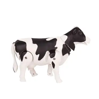 Electric Vaca Jucărie Realist Simulare de Vacă Figura Model de Jucărie pentru copii Copii