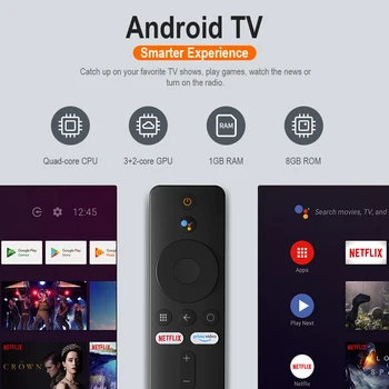 Versiune globală Xiaomi Mi TV Stick 1080P Multi-limbă Google Asistent Netflix, Spotify Inteligent Android TV Stick De la XIAOMI 2020