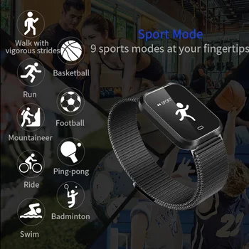 SANDA CD16 Oameni de Afaceri Digitale Inteligente Ceasuri de mana Monitor de Ritm Cardiac Calorii Pas Cuplu Ceas Cadou Pentru Iphone Huawei Samsung