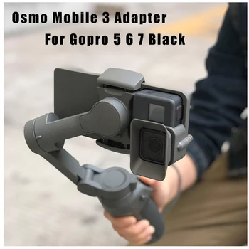 Camera Handheld Adaptor de Montare Suport pentru DJI OSMO Mobile 3 de Transfer pentru GoPro Camera 5/6/7