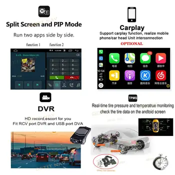 Android 10 car multimedia dvd player GPS pentru Toyota RAV4 Rav 4 2013 2016 2017 2018 radio auto Stereo OBD2 DSP IPS 2 Din