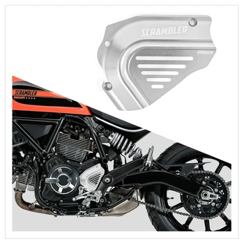 2 Design de Aluminiu Pinion Fata Capacului de Lanț Garda de protecție 1 BUC Accesorii Motociclete Pentru Ducati Scrambler 800 1000 1100