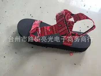 2020 Femei Sandale Platforma Moda Tipărite Cârlig & Bucla Papuci De Casă Fetele Uza Pantofi