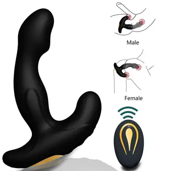 Prostata Stimulator Vibrator Gay Jucarii Sexuale Sex Masculin, Prostata Pentru Masaj Vibrator Anal Dopuri De Silicon Vibrator Wireless