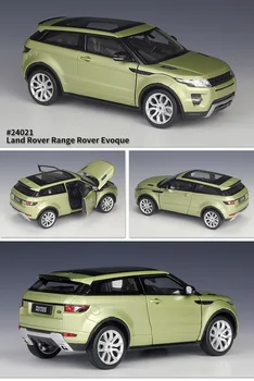 WELLY 1:24 Range Rover Evoque Metal Vehicul de Lux turnat sub presiune Trage Înapoi Masini Model de Colectare de Jucării de Crăciun Cadou