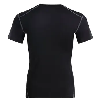 Bărbați de Funcționare T-Shirt iute Uscat Fitness Scurt Maneca de Compresie Tricouri Culturism Sport T-Shirt pentru Bărbați Fotbal Sport