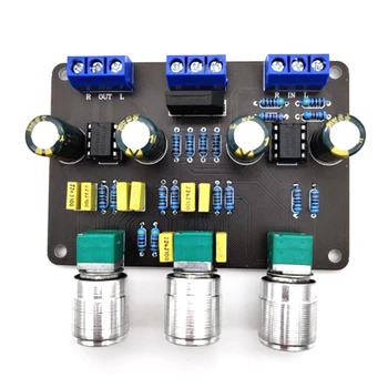 Dual NE5532 Ton Stereo Preamplificator Bord o HiFi Amprifier Egalizator Preamp Bas Treble Control Ton Pre Amplificator