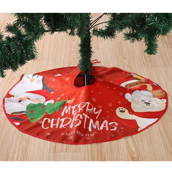 90cm Pom de Crăciun Fusta de Bază se Referă Mat Pentru Petrecere de Vacanță de Crăciun Copac Jos Decor Ornament