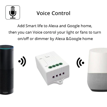 Acasă de Automatizare Wireless On/Off fără Baterie și Receptor Lucra cu Alexa de Start Google Control Timer Control