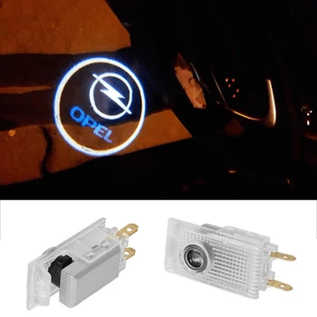 2X LED-uri Auto Ușa Binevenite Logo-ul cu Laser Proiector Ghost Shadow Light Pentru Opel Insignia Accesorii