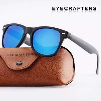 Eyecrafters de Conducere Oglindă Pătrată Retro ochelari de Soare Ochelari de Moda de Epocă Mens pentru Femei Polarizati ochelari de Soare UV400 2140