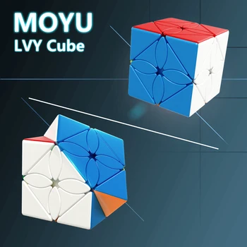 MoYu Meilong IVY Cub de Cubaj Clasă Frunze de Arțar Magic Puzzle Cub Profesional Stickerless Viteza Cub Ivy Jucarii Cadou