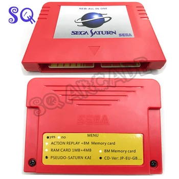 NOI SEGA Sega Saturn ss Saturn aur degetul card + extended memory card + accelerator card 1+4m combo card