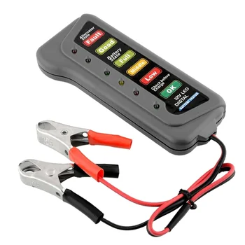 Masina de 12V Baterie Tester Digital Alternator Mini Tester 6 Lumini LED-uri de Afișare Instrument de Diagnosticare Auto Auto Tester Baterie pentru Masina