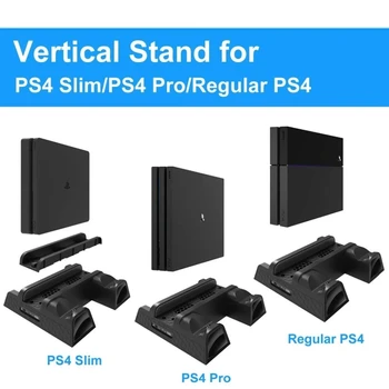 Încărcător de baterie Pentru Sony PS4 Slim Pro Play Station Playstation PS 4 Consola suport de Sprijin Controler de Joc de Încărcare Stație de Andocare