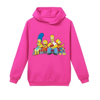 2020 Noua Moda Haine Pentru Copii Amuzant Homer Simpson Pentru Copii Imprimat Cu Maneci Lungi Baby Hanorace Bluze Băieți Bluze Fete De Îmbrăcăminte