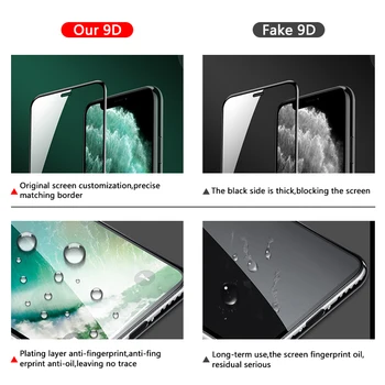 3PCS 9D Sticlă de Protecție Pentru 12 de mini IPhone 6S 7 8 plus XS 11 pro MAX Sticla de Pe Iphone 7 8 X XR XS 11 12 Pro MAX Ecran Protector