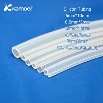 Kamoer 10 Metri Silicon Tub pentru Pompa Peristaltică Potrivit pentru Transmiterea de Diverse Coroziune Redusă(30%) Lichid