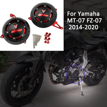 Motocicleta MT07 Motor Stator Acoperi CNC Motor Capac de Protecție Protector Pentru Yamaha MT-07 FZ-07-2018 Accesorii MOTO