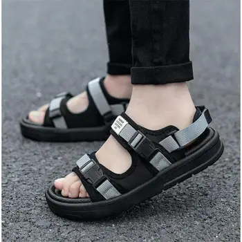 Bărbați Sandale Casual Ușoare Strada Papuci De Vara Pentru Femei Pantofi De Plaja Si Papuci Confortabile, Non-Alunecare De Sandale Plus Dimensiune 36-48
