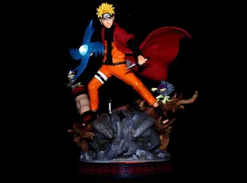 Naruto Rasengan Statuie din PVC Figura de Acțiune Naruto Shippuden Anime Naruto Uzumaki Sennin Moodo Colectie Jucarie Figurina 280mm