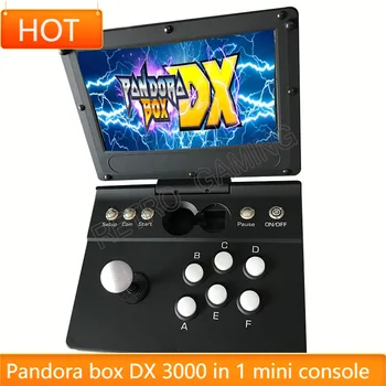 Camshell Portabil Mini Bartop Consola Pandora Box dx 3000 în 1 Joc Arcade Suport pentru Placa de baza MAME PS1 SFC / SNES MD joc 3D