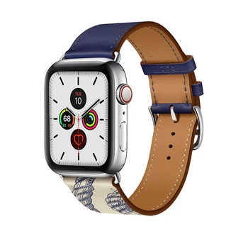 Curea Correa Brățară Încheietura mâinii Watchband pentru Apple Watch Band 6 Iwatch Serie 5/4/3/2/1 Accesorii Singur Tur de Piele 42mm 38mm
