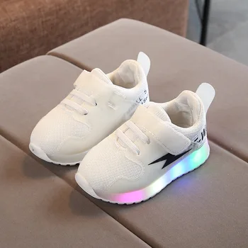 Luminos Adidasi Copii Condus Pantofi 2020 tenis condus infantil Copii Pantofi cu Adidași de Lumină Strălucitoare pentru Copii Toddler Băiat Pantofi Fete