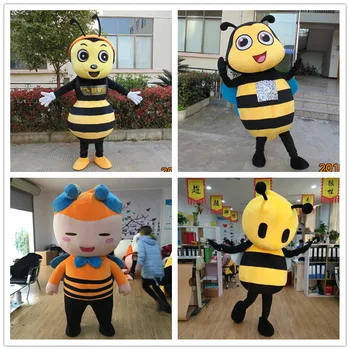Personajul Maya bee mascota costum fierbinte de vânzare tot felul de albine costume Petrecere de Crăciun costum Costum mascotte adulte de lux cadouri