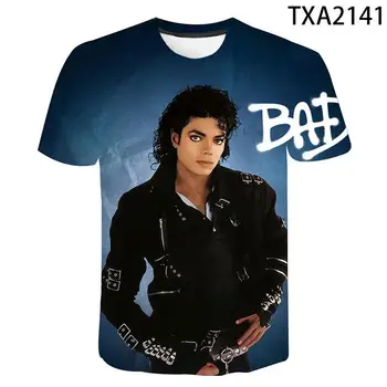 2020 Michael Jackson 3D Print T Camasa Barbati Femei Copii de Moda Hip Hop tricou Streetwear Harajuku Tricouri Homme Cool Topuri