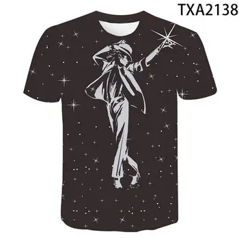 2020 Michael Jackson 3D Print T Camasa Barbati Femei Copii de Moda Hip Hop tricou Streetwear Harajuku Tricouri Homme Cool Topuri