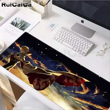 RuiCaiCa Nou Tipărite Uchiha Sasuke Naruto Birou Soareci Gamer Moale Mouse Pad Cauciuc Calculator PC Gaming mousepad