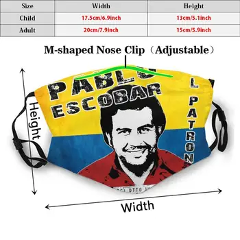 Masca Pablo Escobar Pablo Escobar Criminalitatea Drogurilor Narcotice Teroriste Cartel Legenda Minunat Armonie Fantezie Decorative Pur Și Simplu Magic