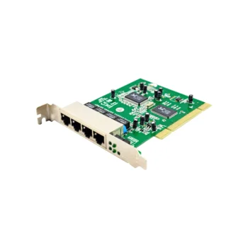 Cu fir PCI cu 4 Porturi RJ45 Controller-10/100M Fast Ethernet comutator Intern Cip REALTEK RTL8305SC Laptop adaptor de card 10/100Mbps