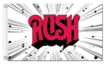 Rush Classic Muzica 3x5ft Printuri digitale pavilion banner