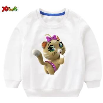 Imbracaminte Copii Hanorace Jachete Îmbrăcăminte Pentru Băieți De Desene Animate Drăguț 44 Pisici Cool Tricou Copii Haine Sport Casual Tricou Copil