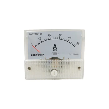1 BUC 85C1-O 15A 20A 30A 50A 75A 100A/75mV DC Analog Metru Panel AMP Curent Ampermetrele Indicator Pointer Ampermetru Folosi Cu Șunt 64*56MM