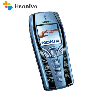 7250 Original Nokia 7250 Telefon Mobil Vechi Ieftin Telefon de culoare albastru renovat transport gratuit