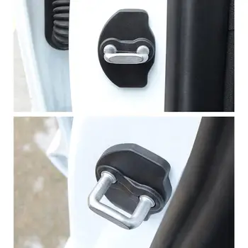 Auto Door Lock Acoperire pentru Tesla Model 3 Auto Door Lock Acoperire ABS Protecție Acoperă Ușa Inoxidabil Dop Acoperă Accesorii Auto